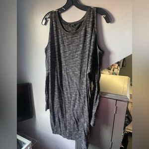 Express cold shoulder dress